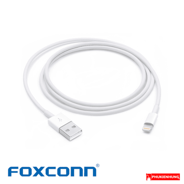 Bo cu sac day cap iPhone USB to Lightning Foxconn 4