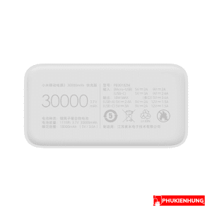 Pin sac du phong Xiaomi Gen 3 30000 mAh 18W PB3018ZM 1